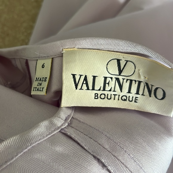 Vintage 80s Valentino Boutique Lavender Dress - Picture 5 of 5